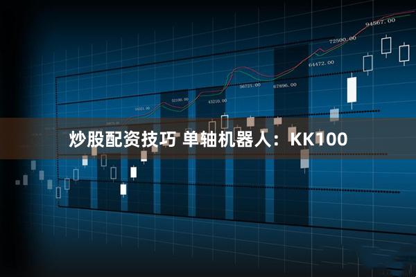 炒股配资技巧 单轴机器人：KK100